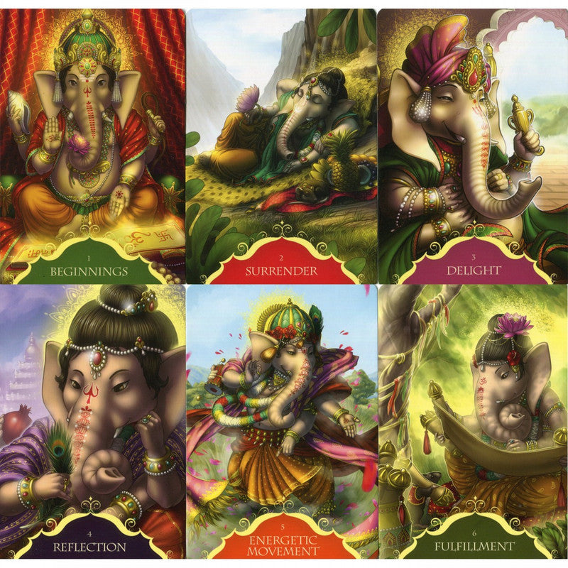 Whispers Of Lord Ganesha Oracle Cards - Angela Hartfield – Kailash