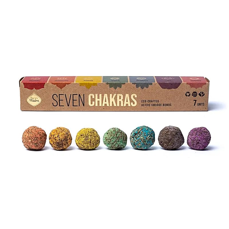 Sagrada Madre Premium 7 Chakra Smudge Bombs